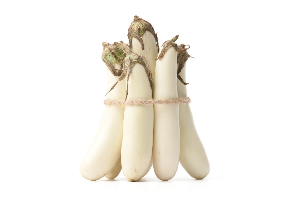 Baby Ghost Eggplants